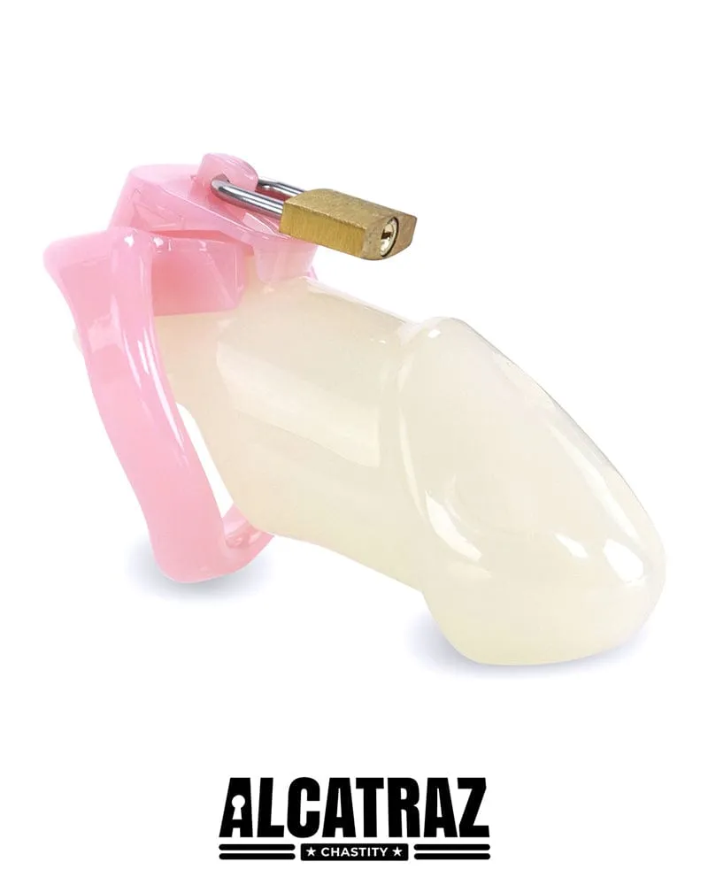 Sissy Tease and Denial Locking Pink Cock Chastity - Enhanced Product Title Optimization