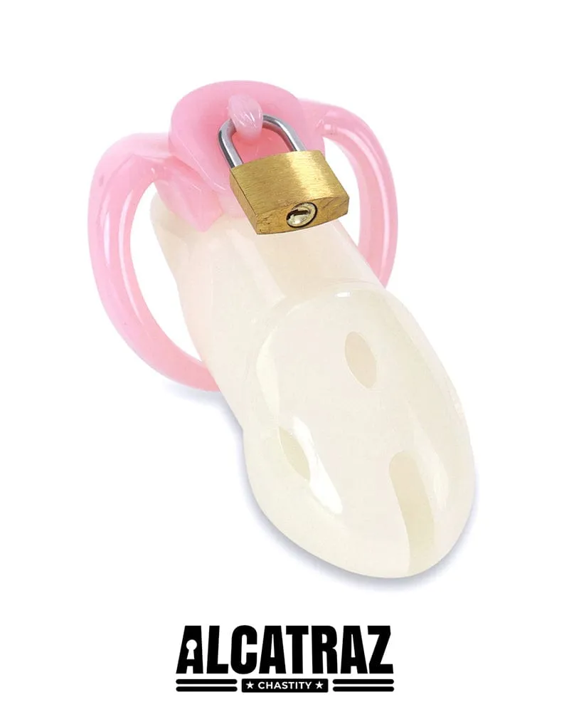 Sissy Tease and Denial Locking Pink Cock Chastity - Enhanced Product Title Optimization