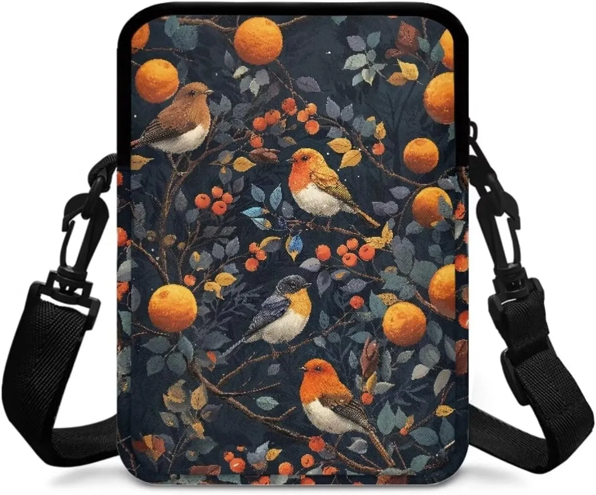 2 Layer Shoulder Bags Portable Satchel Crossbody Bag Chest Bag for Kids Girls Boys