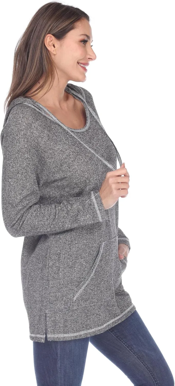 2025 long Sleeve pullover Hoodie with pocket for Women Cotton Blend Hoodie Jacket Comfortable for Everyday Wear