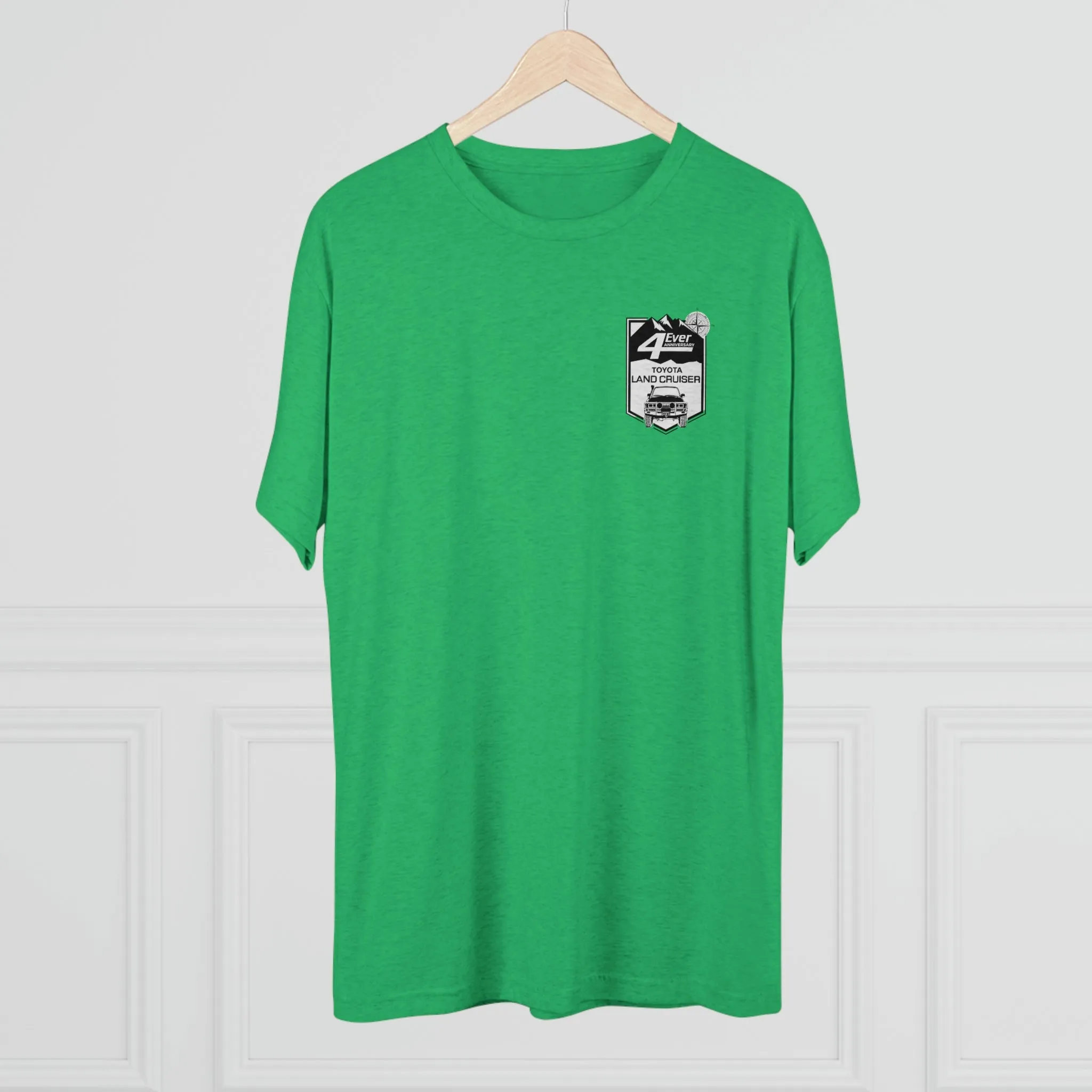 4EverAnniversaryTLC Toyota Land Cruiser Mens Tri blend T shirt - Reefmonkey