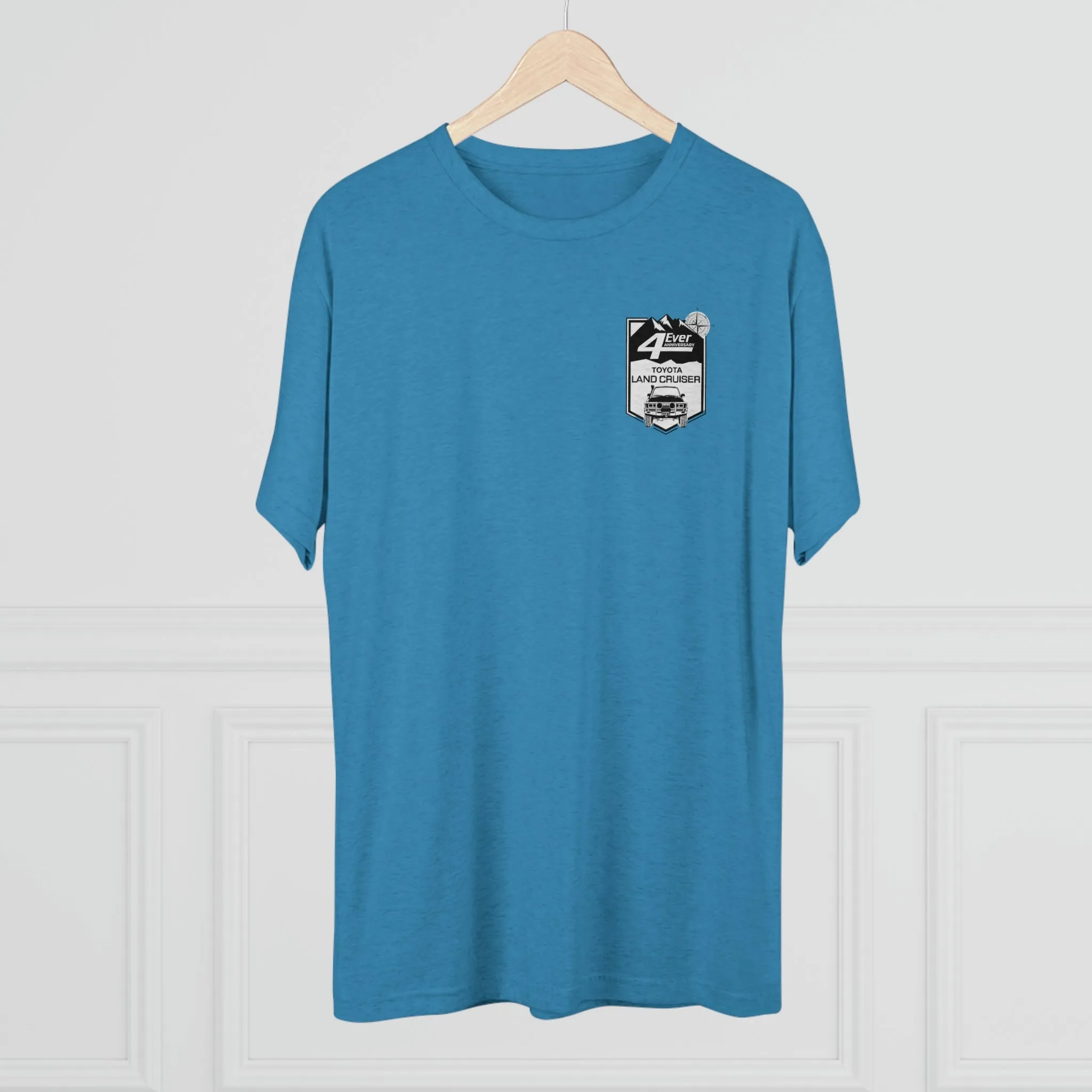 4EverAnniversaryTLC Toyota Land Cruiser Mens Tri blend T shirt - Reefmonkey
