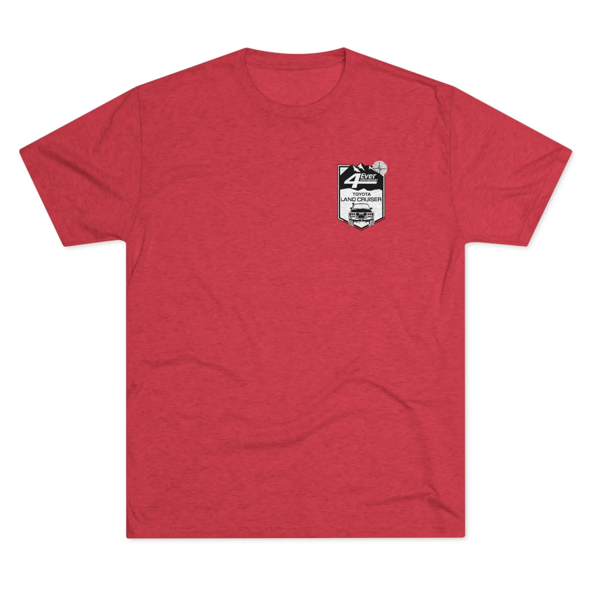 4EverAnniversaryTLC Toyota Land Cruiser Mens Tri blend T shirt - Reefmonkey