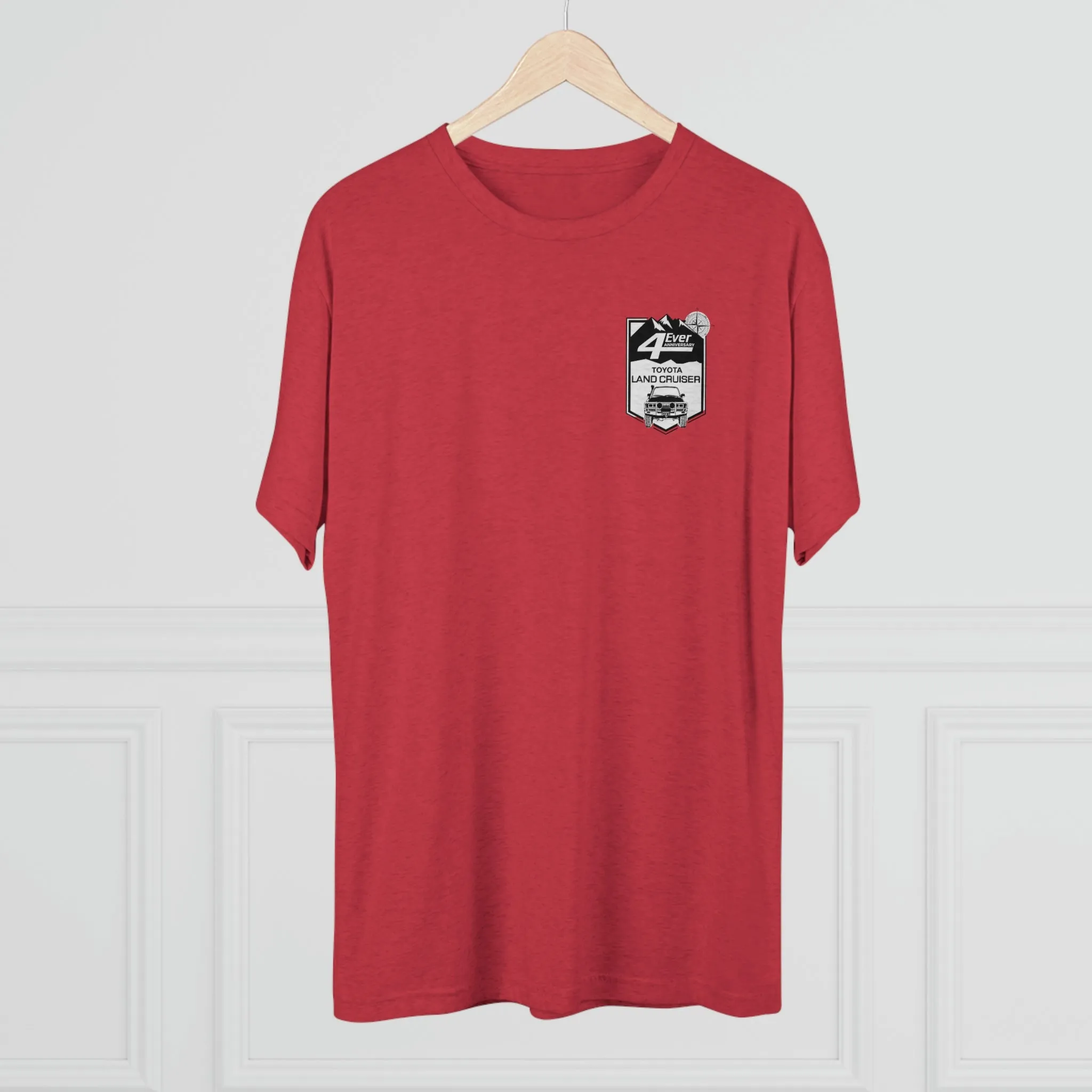 4EverAnniversaryTLC Toyota Land Cruiser Mens Tri blend T shirt - Reefmonkey