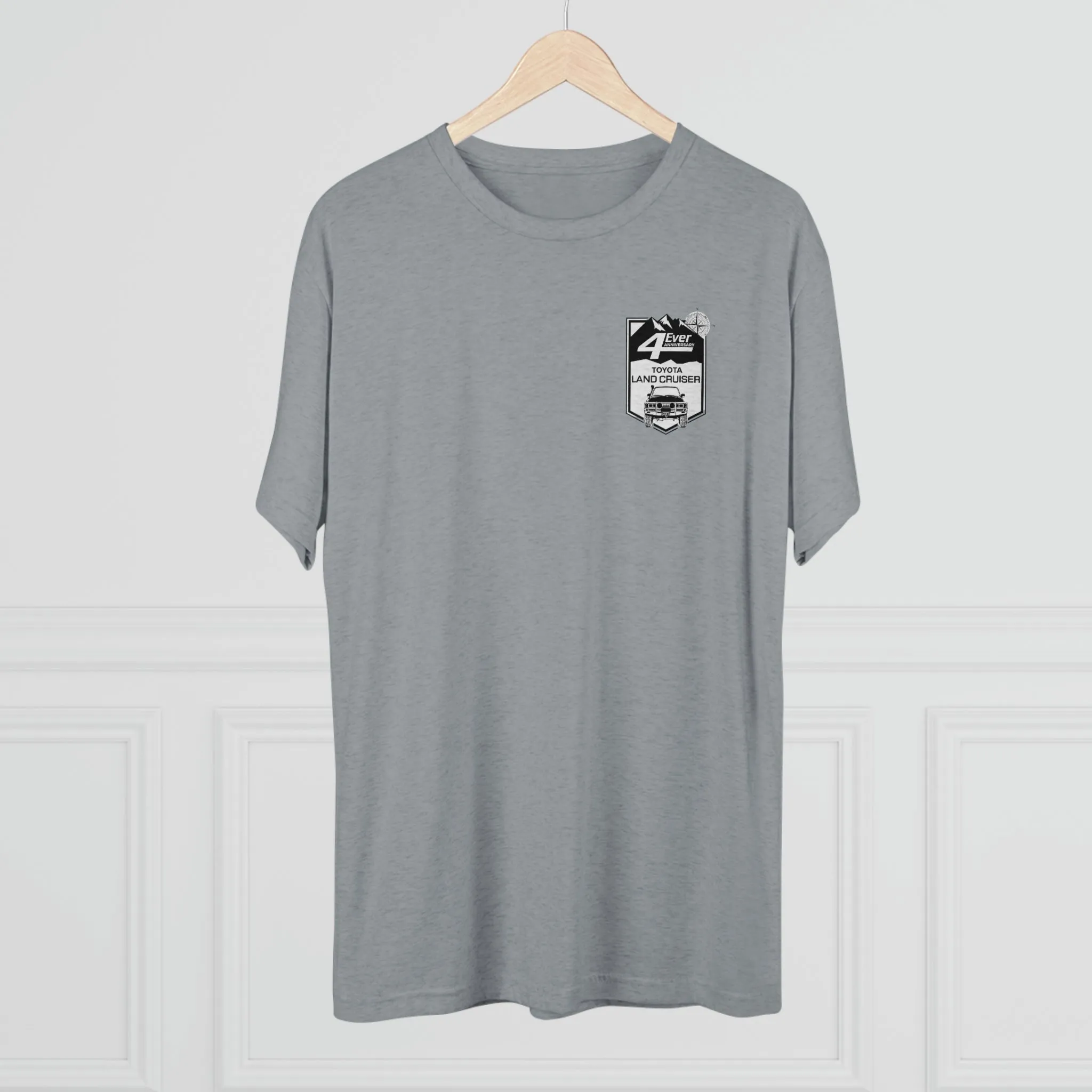 4EverAnniversaryTLC Toyota Land Cruiser Mens Tri blend T shirt - Reefmonkey