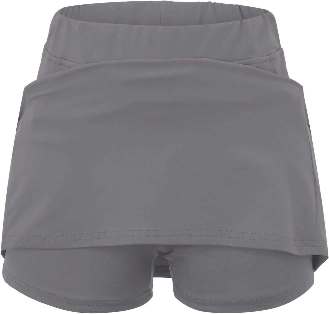 aihihe Blue Golf Skirts for Women Pleated Skorts for Women with Pockets Plus Size Shorts for Curvy Women