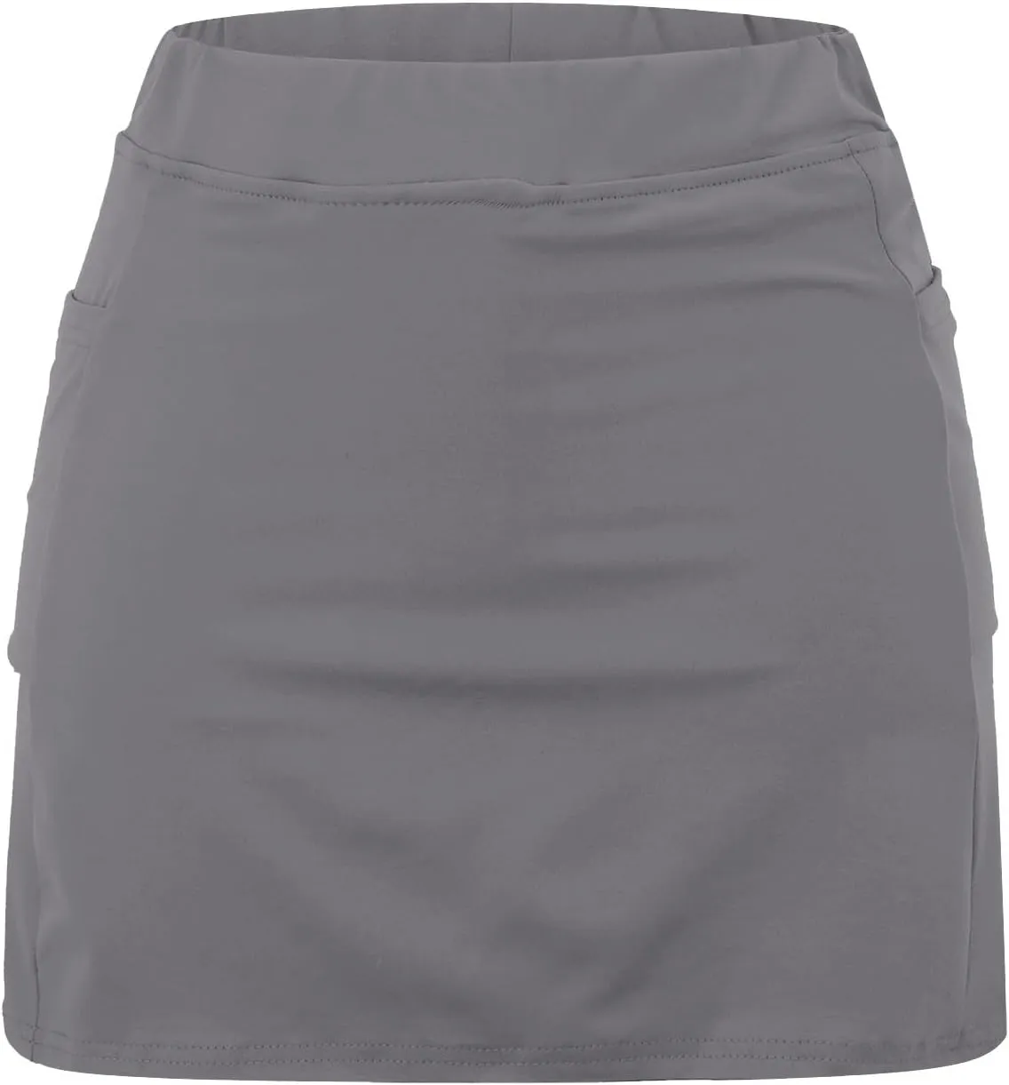 aihihe Blue Golf Skirts for Women Pleated Skorts for Women with Pockets Plus Size Shorts for Curvy Women