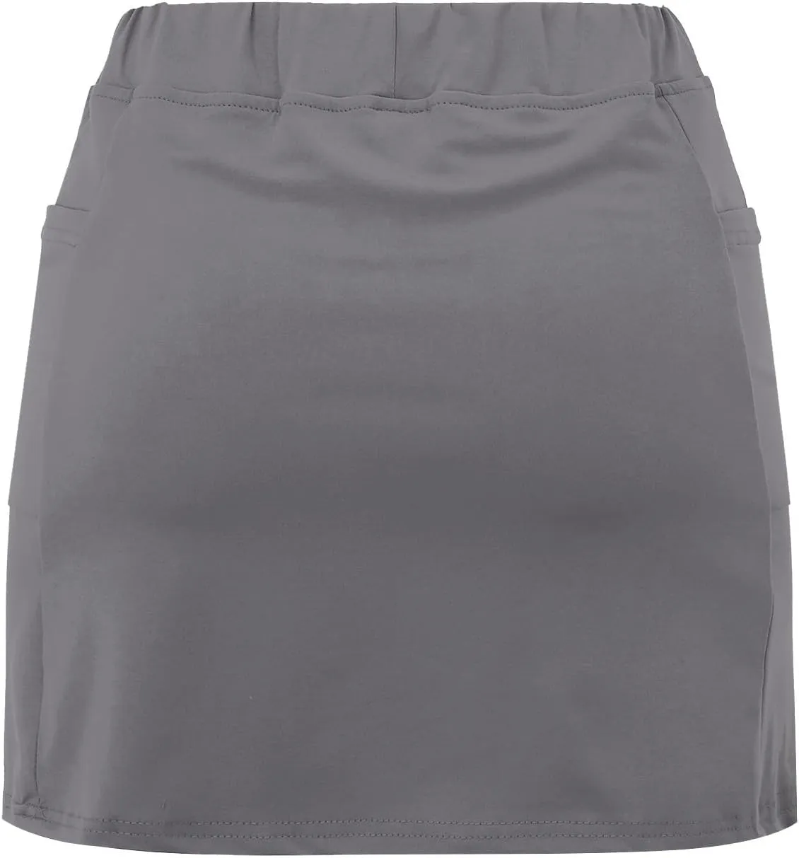 aihihe Blue Golf Skirts for Women Pleated Skorts for Women with Pockets Plus Size Shorts for Curvy Women