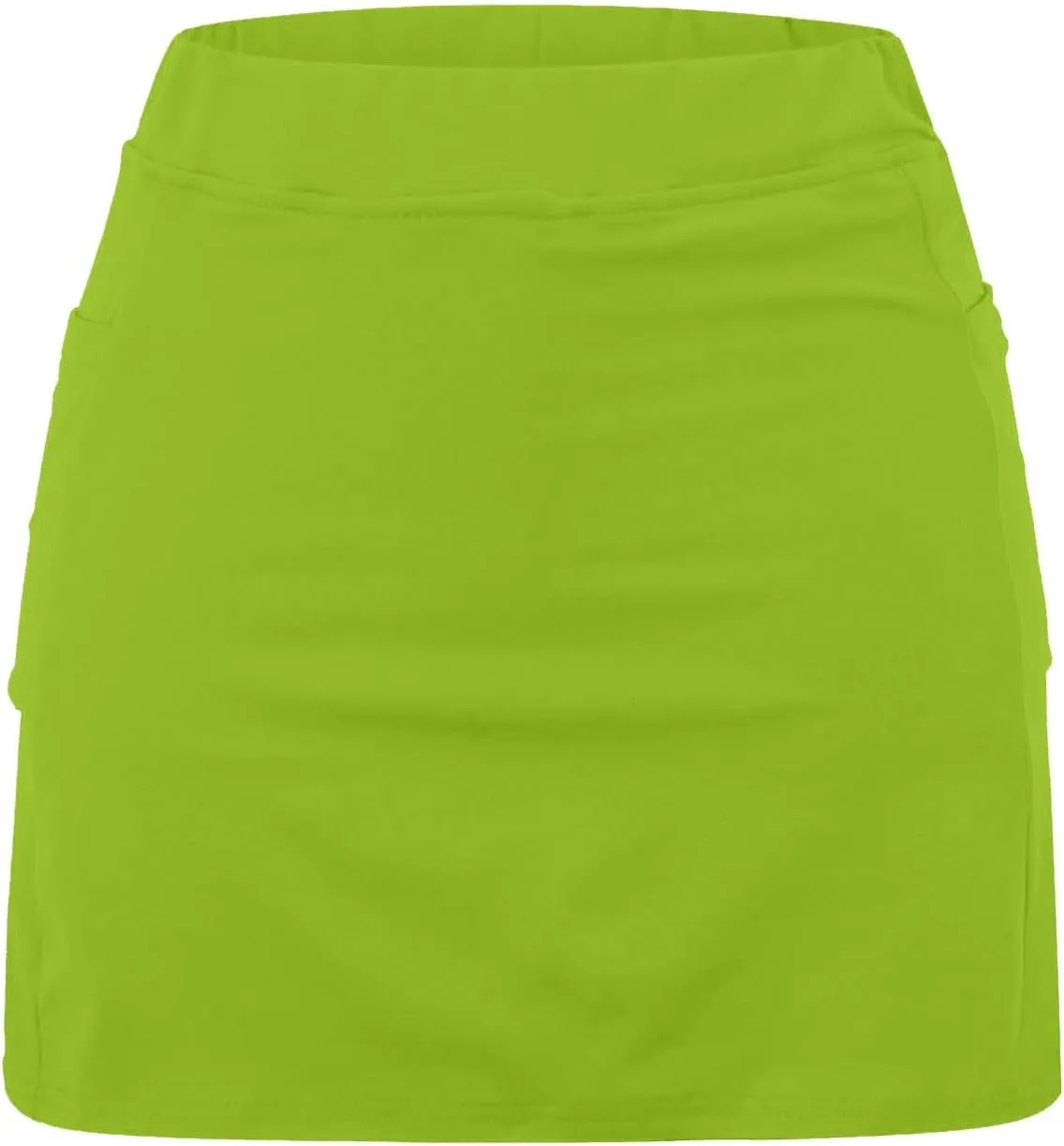 aihihe Skirts for Women Slit Trendy Summer Knee Length Modest Skorts for Women Knee Length Black Mini Skirt Women with Shorts