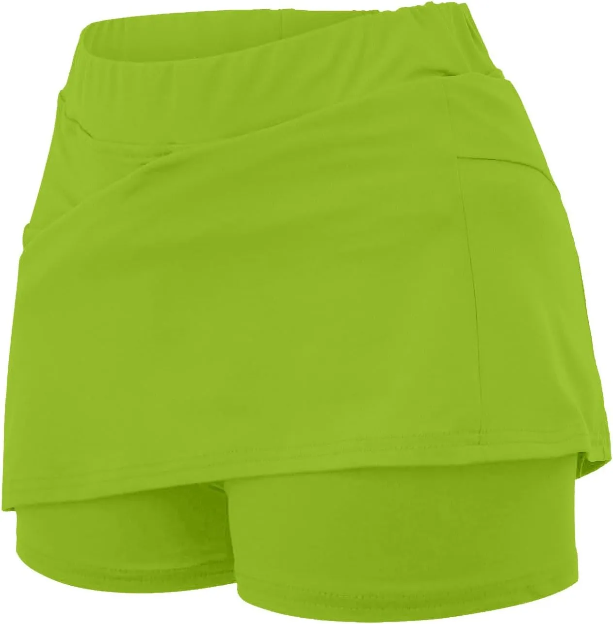 aihihe Skirts for Women Slit Trendy Summer Knee Length Modest Skorts for Women Knee Length Black Mini Skirt Women with Shorts