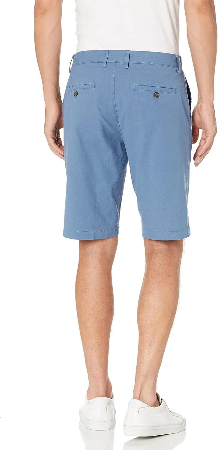 Amazon Essentials Men's Slim-Fit 11" Lightweight Comfort Stretch Oxford Short (Previously Goodthreads)