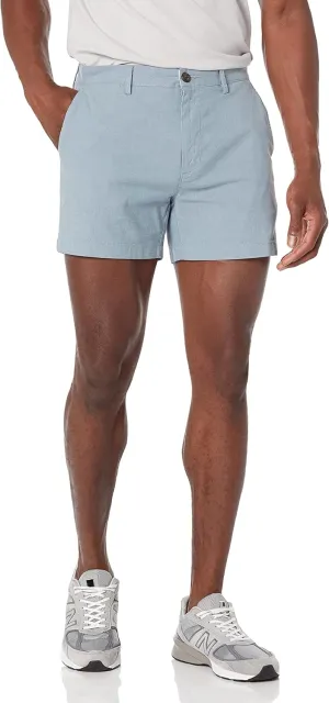 Amazon Essentials Men's Slim-Fit 5" Lightweight Comfort Stretch Oxford Short (Previously Goodthreads)