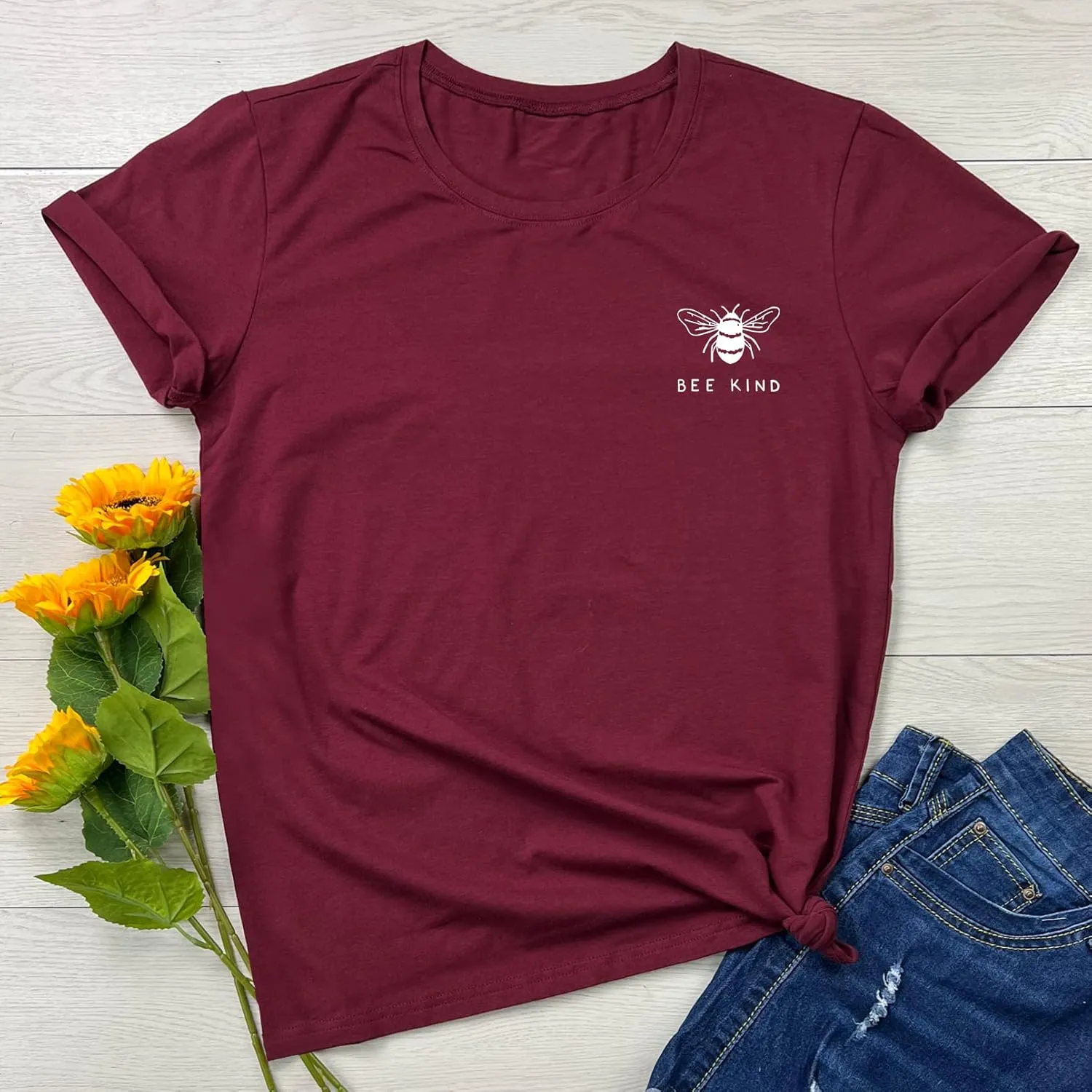 BLACKMYTH Women Cute Tops Graphic T Shirts