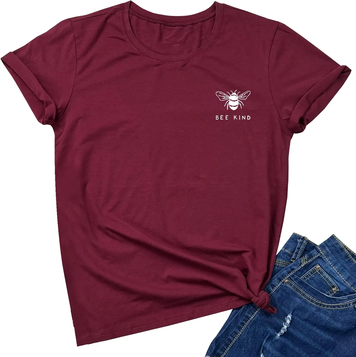 BLACKMYTH Women Cute Tops Graphic T Shirts