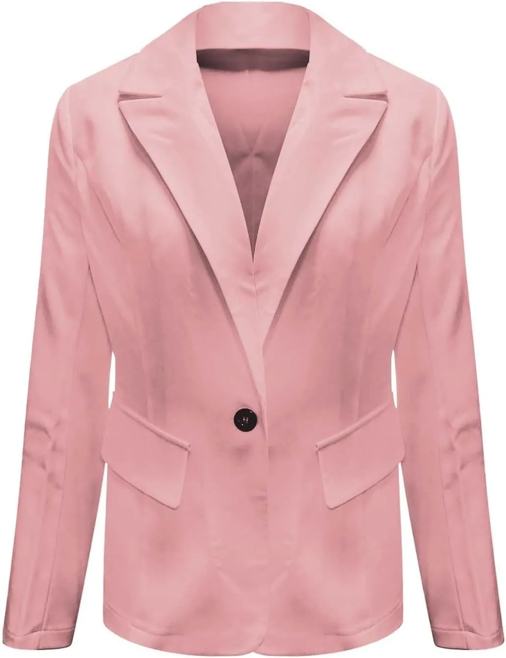 Blazer Jackets for Women Business Casual Long Sleeve Lapel Open Front Work Blazers Dressy Solid Office Suit Jackets