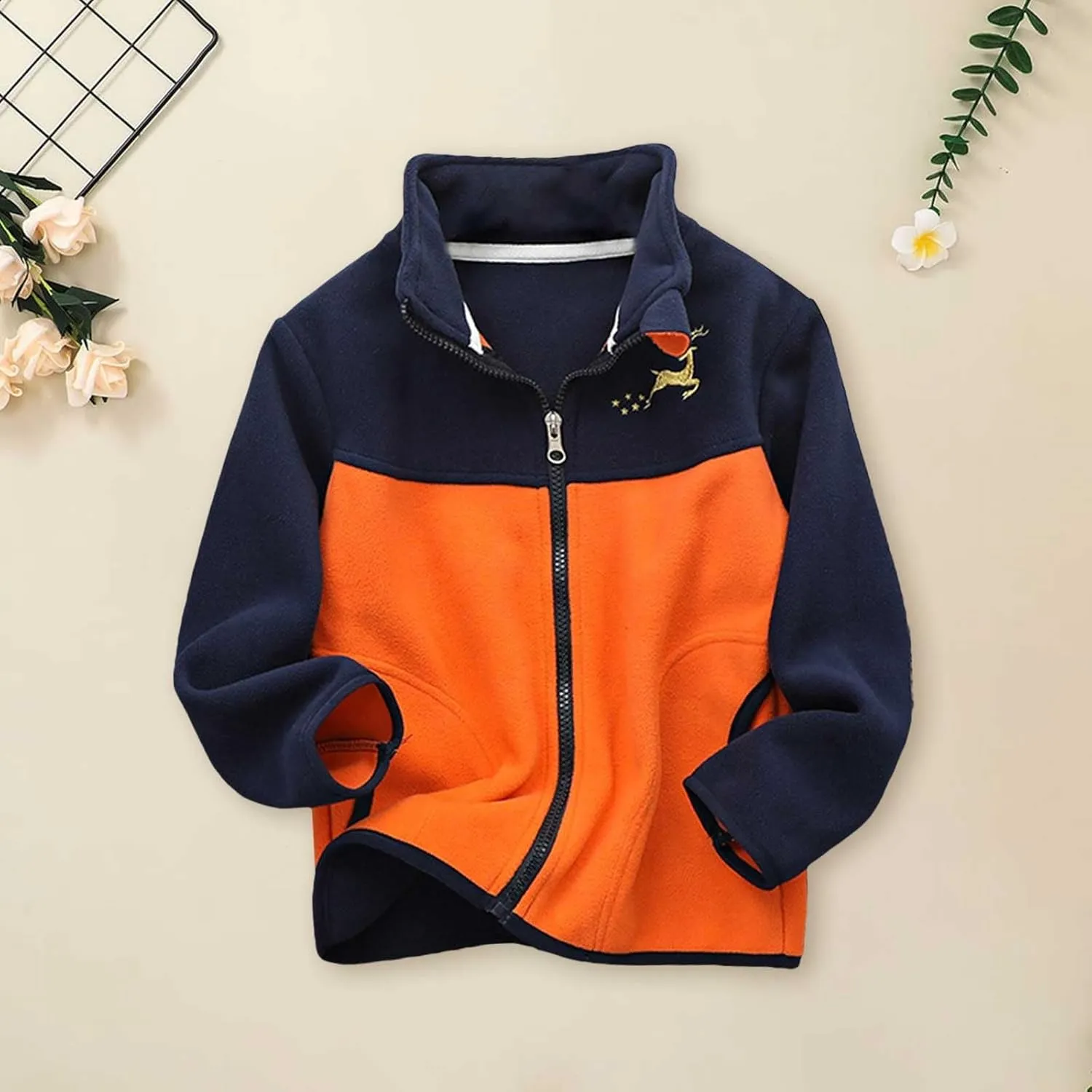 Boys Winter Jackets Coats Kids Boys Thick Cotton Padded Sports Jacket Sweatshirt Fleece 4t Winter Clothes for