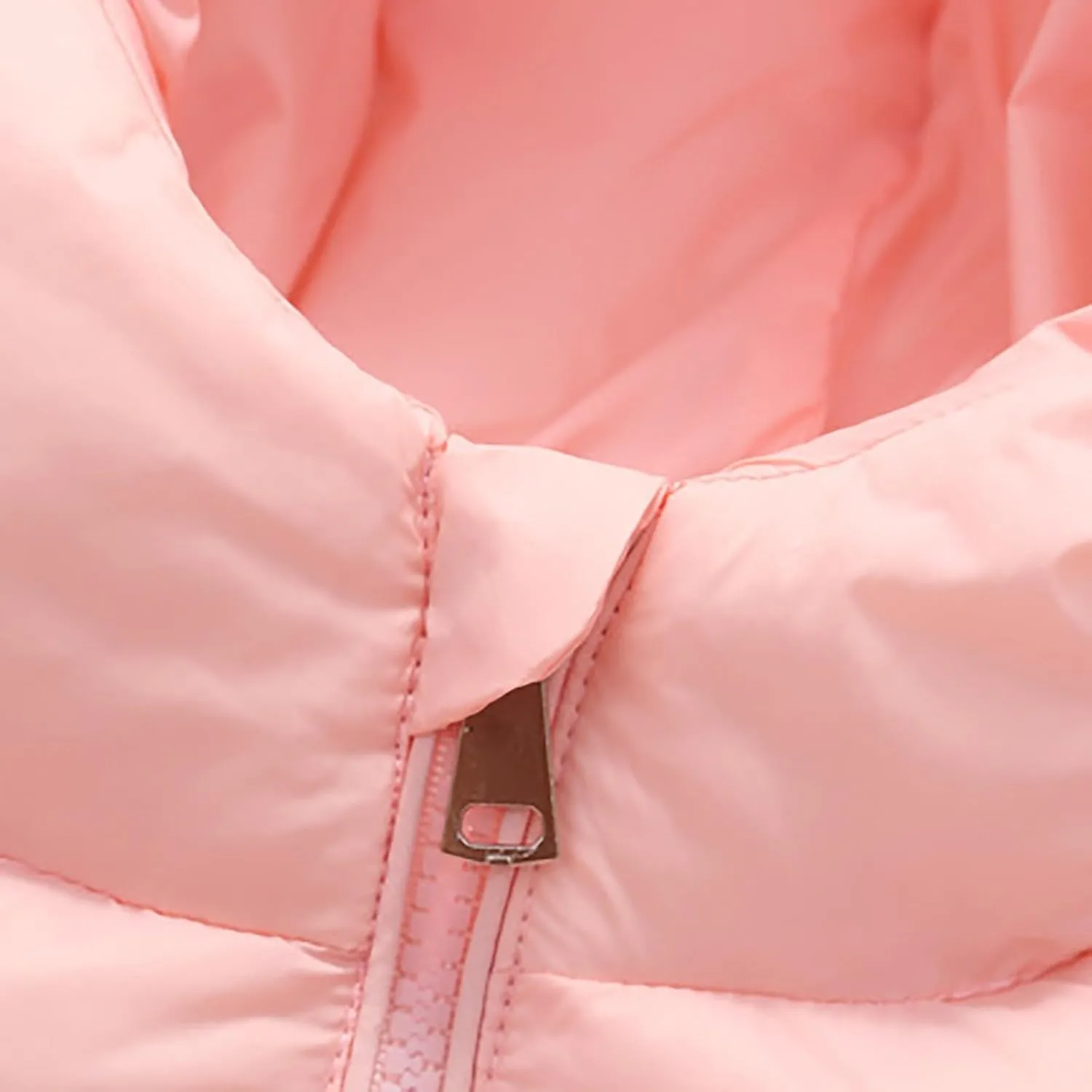 Bubble Coat Girls' Down Cotton Padded Jackets Autumn And Winter New Children's Short Cotton Toddler Girls Snow Jacket