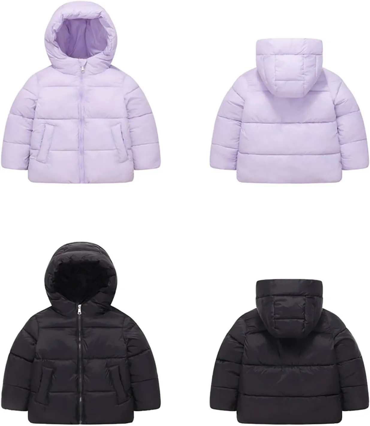 Bubble Coat Girls' Down Cotton Padded Jackets Autumn And Winter New Children's Short Cotton Toddler Girls Snow Jacket