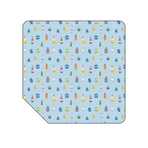 Buoys Muslin Swaddle Blanket