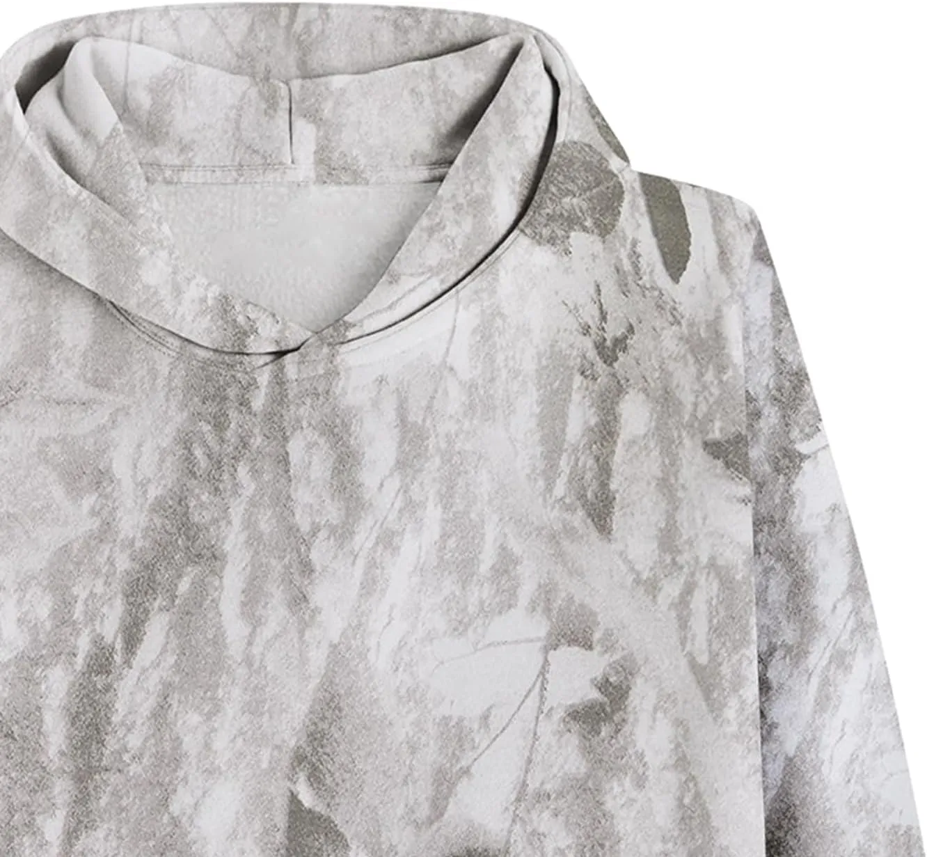 Camo Hoodie Womens 2024 Maple Leaf Print Oversized Hooded Sweatshirt Casual Long Sleeve Graphic Pullover Tops Shirt