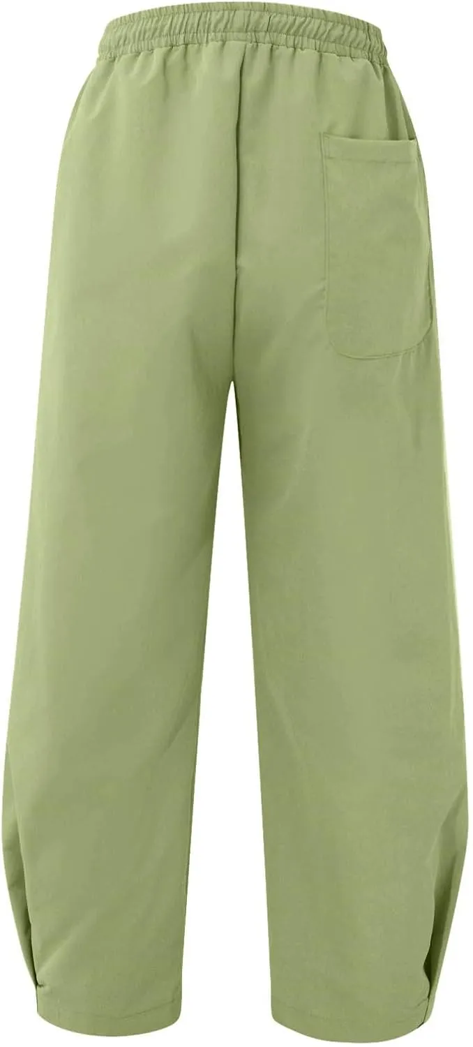 Cargo Pants for Men Relaxed Fit Open Bottom Straight Leg Loose Fit Baggy Athletic Jogger Pant Men's Jogger Sweatpant