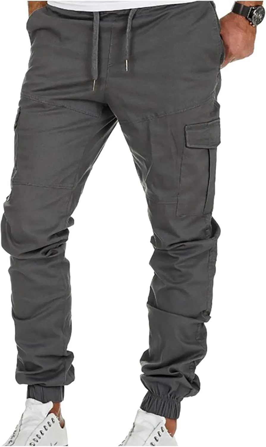 Cargo Pants for Men,Men's Outdoor Tactical Pants Water Repellent Cargo Pants for Combat Hiking Survival Camping
