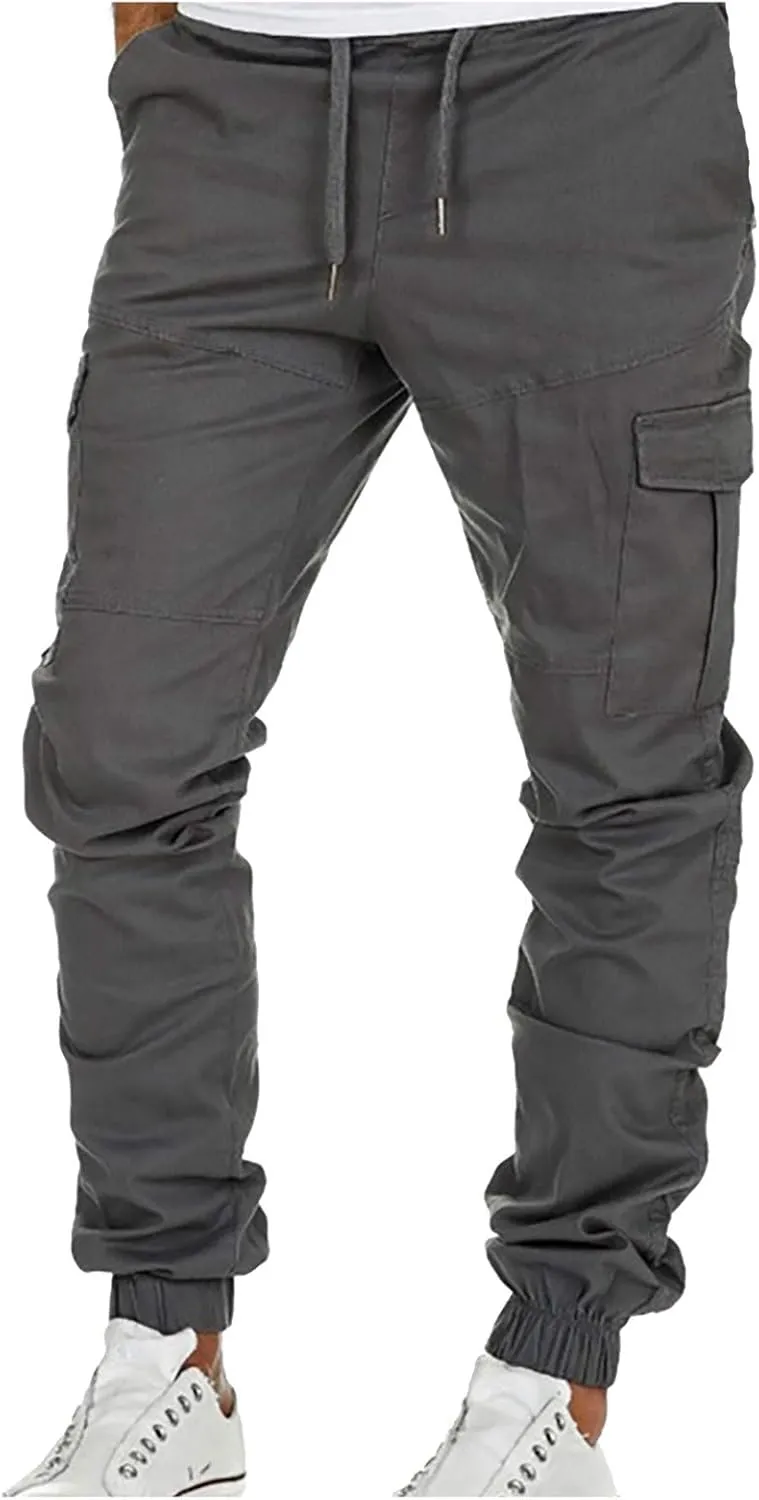 Cargo Pants for Men,Men's Outdoor Tactical Pants Water Repellent Cargo Pants for Combat Hiking Survival Camping