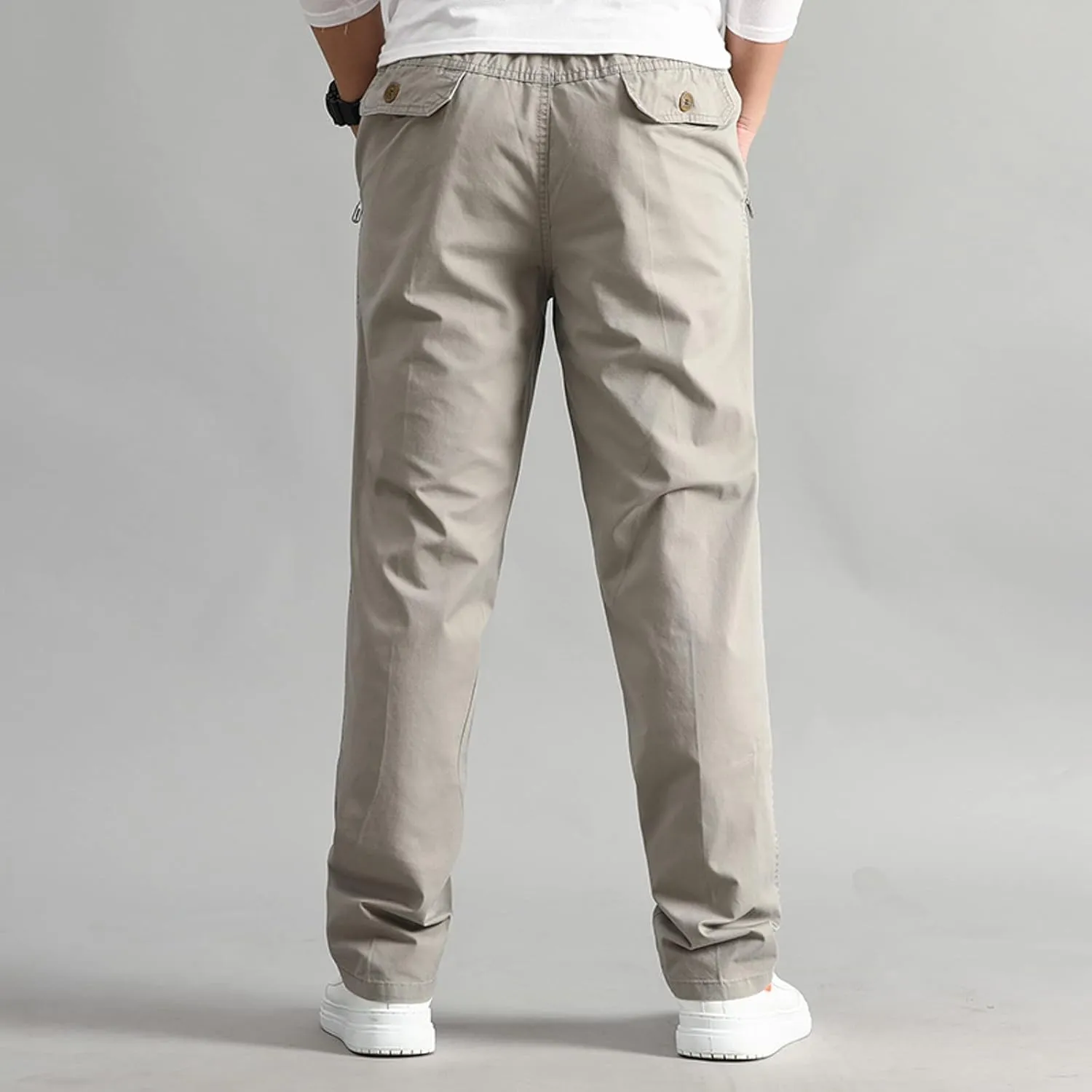 Cargo Pants for Men,Mens Pants Cargo Joggers with Pockets Fleece Sweatpants Casual Pant Chino Slim Fit Trousers
