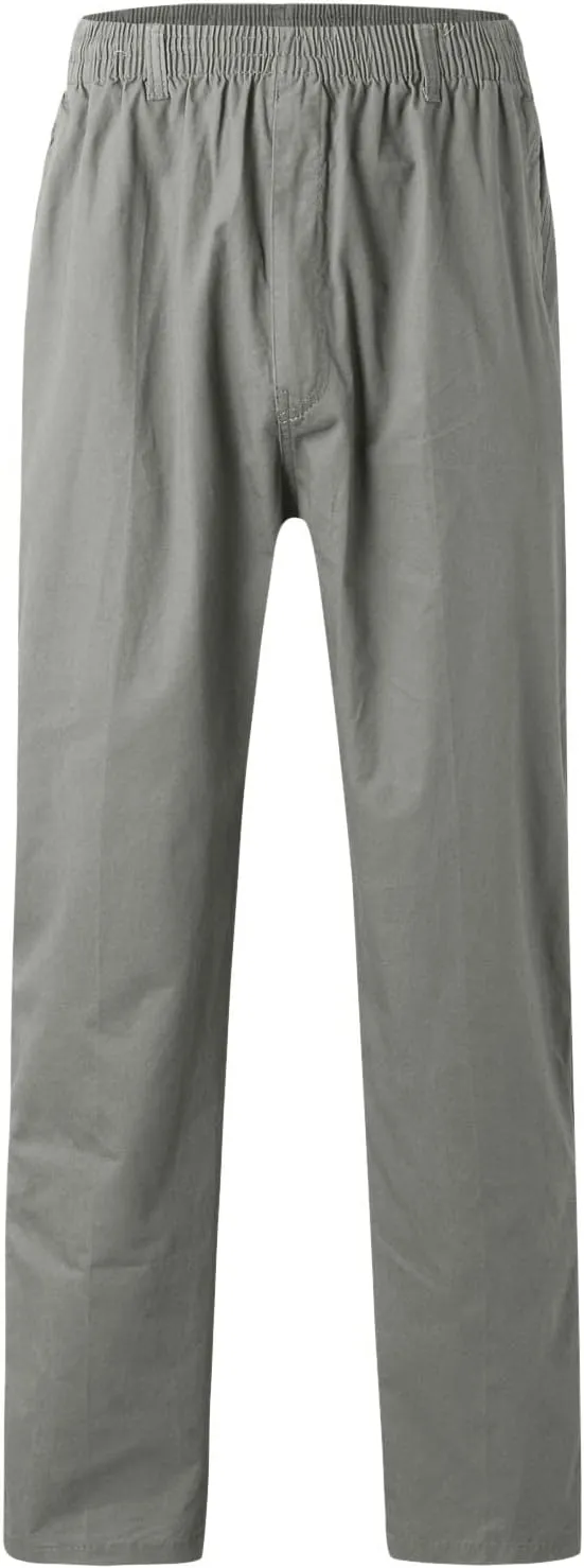 Cargo Pants for Men,Mens Pants with Pockets Cargo Joggers Fleece Sweatpants Casual Pant Chino Slim Fit Trousers