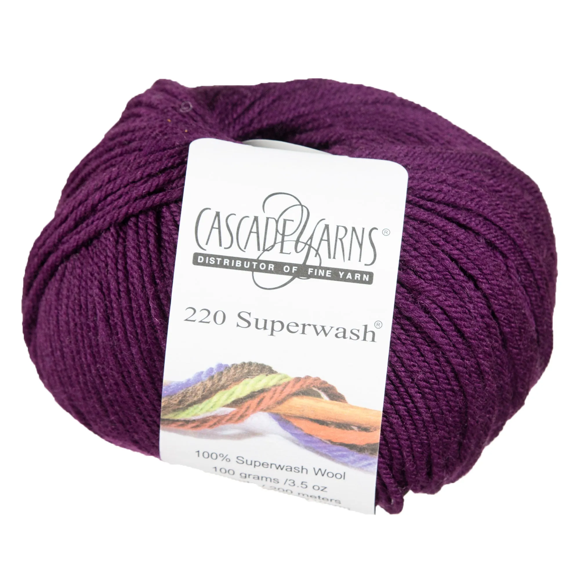 Cascade Yarns 220 Superwash Yarn - 0880 Marionberry