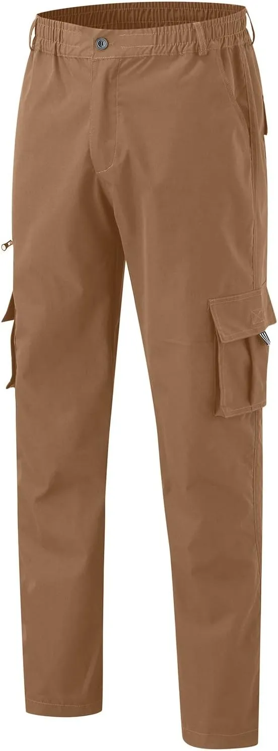 Casual Pants for Men Straight Stretch Work Pants Casual Joggers Athletic Pants Outdoor Lightweight Beach Pants
