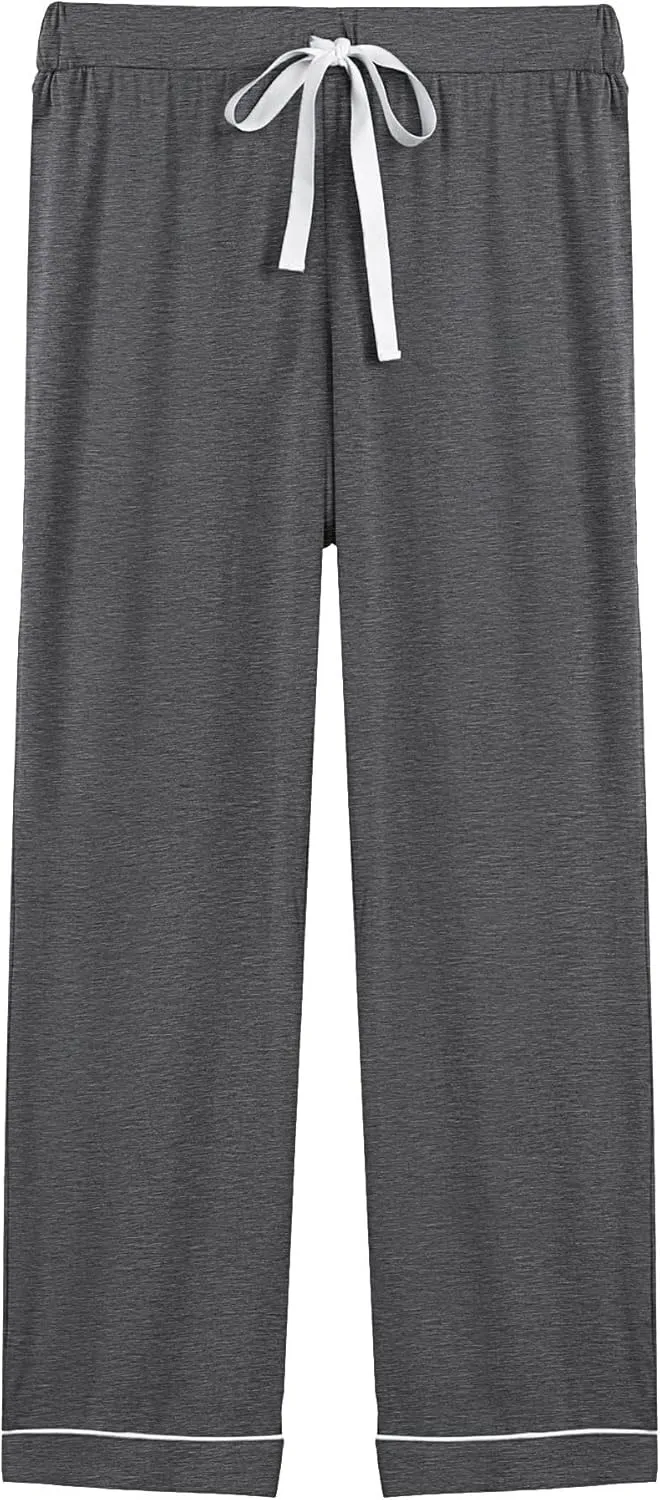 Cherrydew Women Pajama Sets Bamboo Viscose Cooling Long Sleeve Sleepwear Super-Soft Comfy Button Down Lounge Sleep Set S-XXL