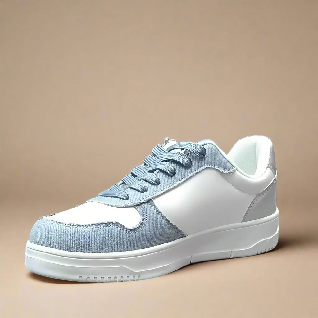 Demi - Denim And Silver Sneaker