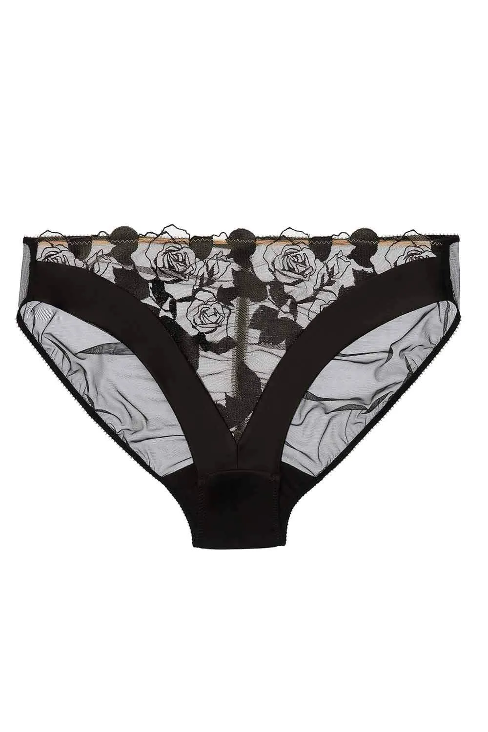 Dita Von Teese Rosabelle Black Brief