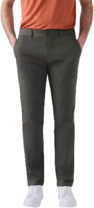 D'S DAMAT Men's Slim Fit Dobby Chino Pants, Stretch, Comfortable, Durable, Classic Denim Jean for Everyday Wear, 38-54