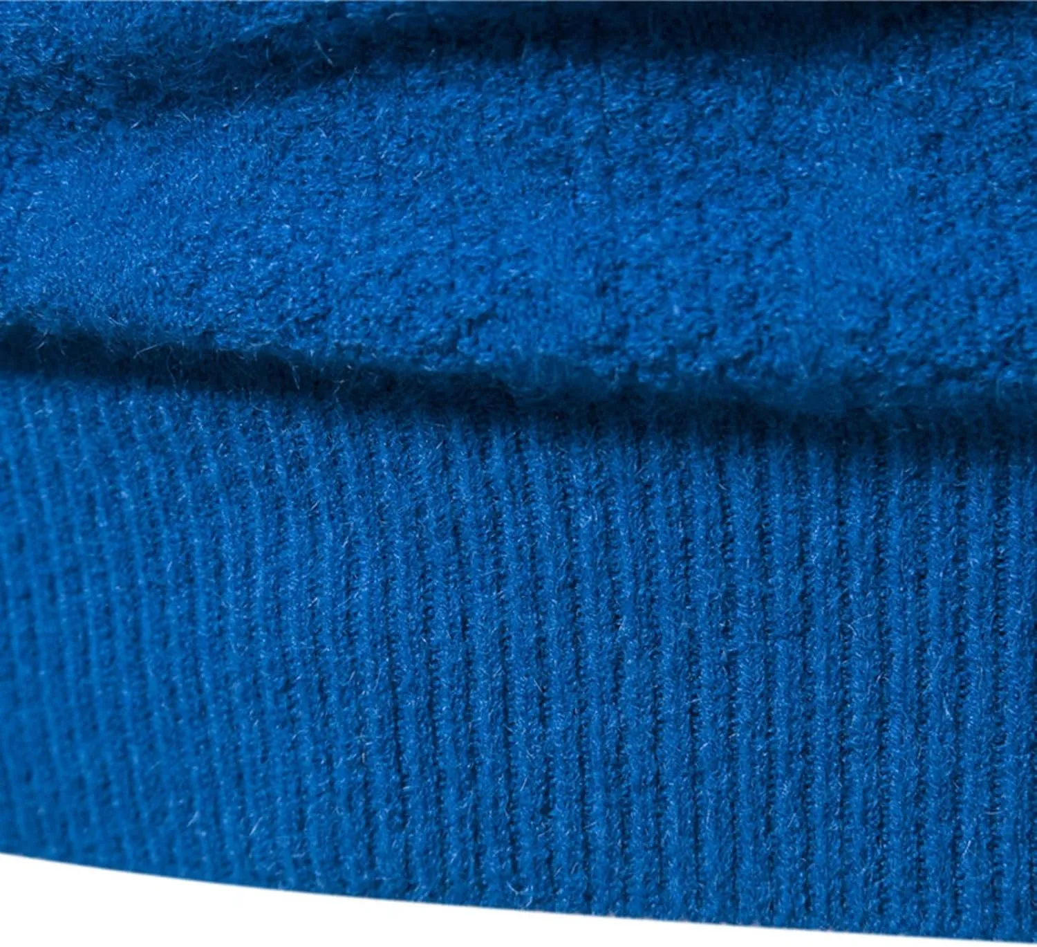 Flannel Coat Men Mens Winter Fashion Casual Knitted Wool Round Neck Solid Color Coat Covers Garment Bag