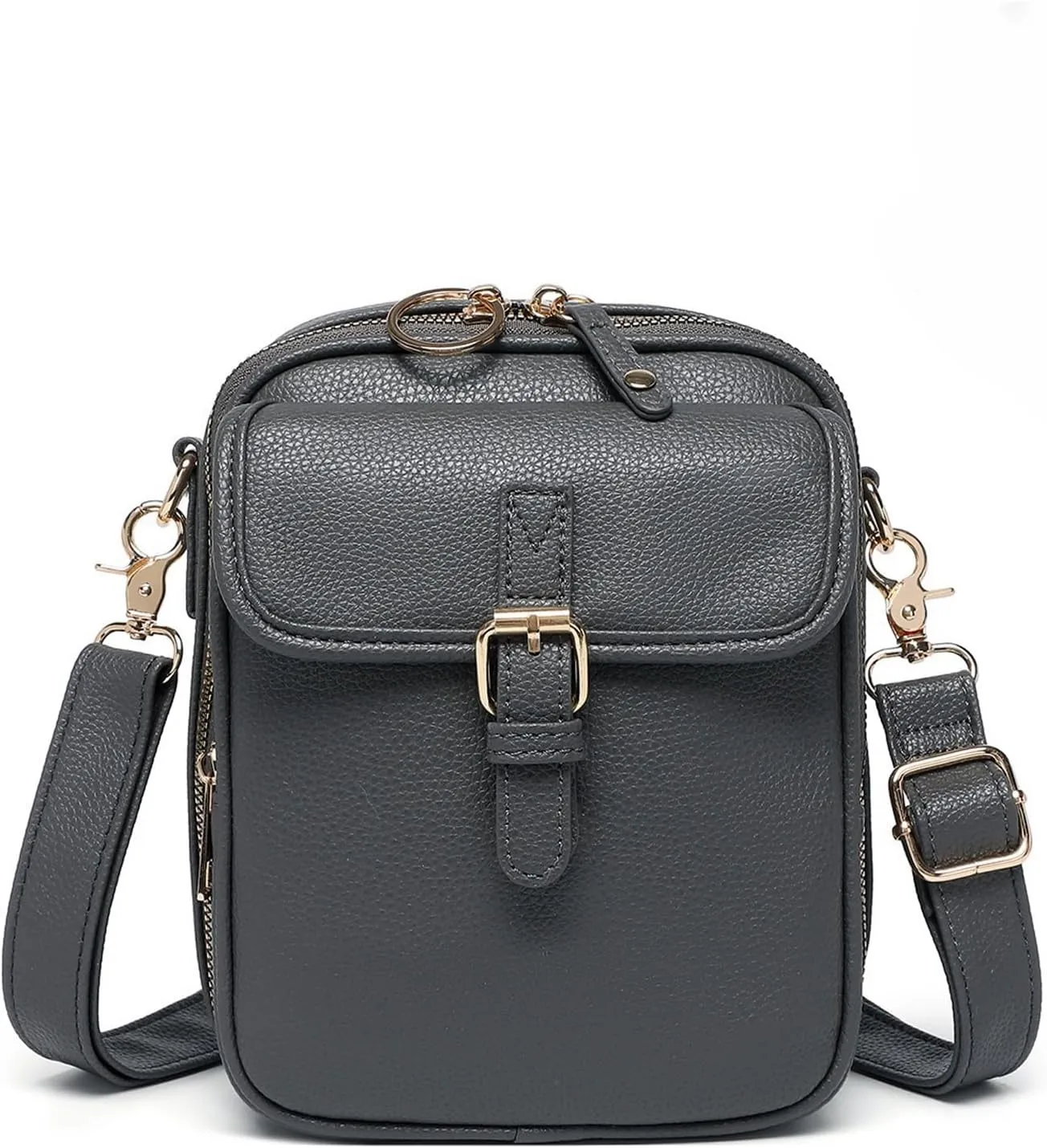 Forcipower Crossbody Leather Bag, Collaboraten1 Crossbody Leather Bag, Large Capacity, Shoulder Bags for Women Travel