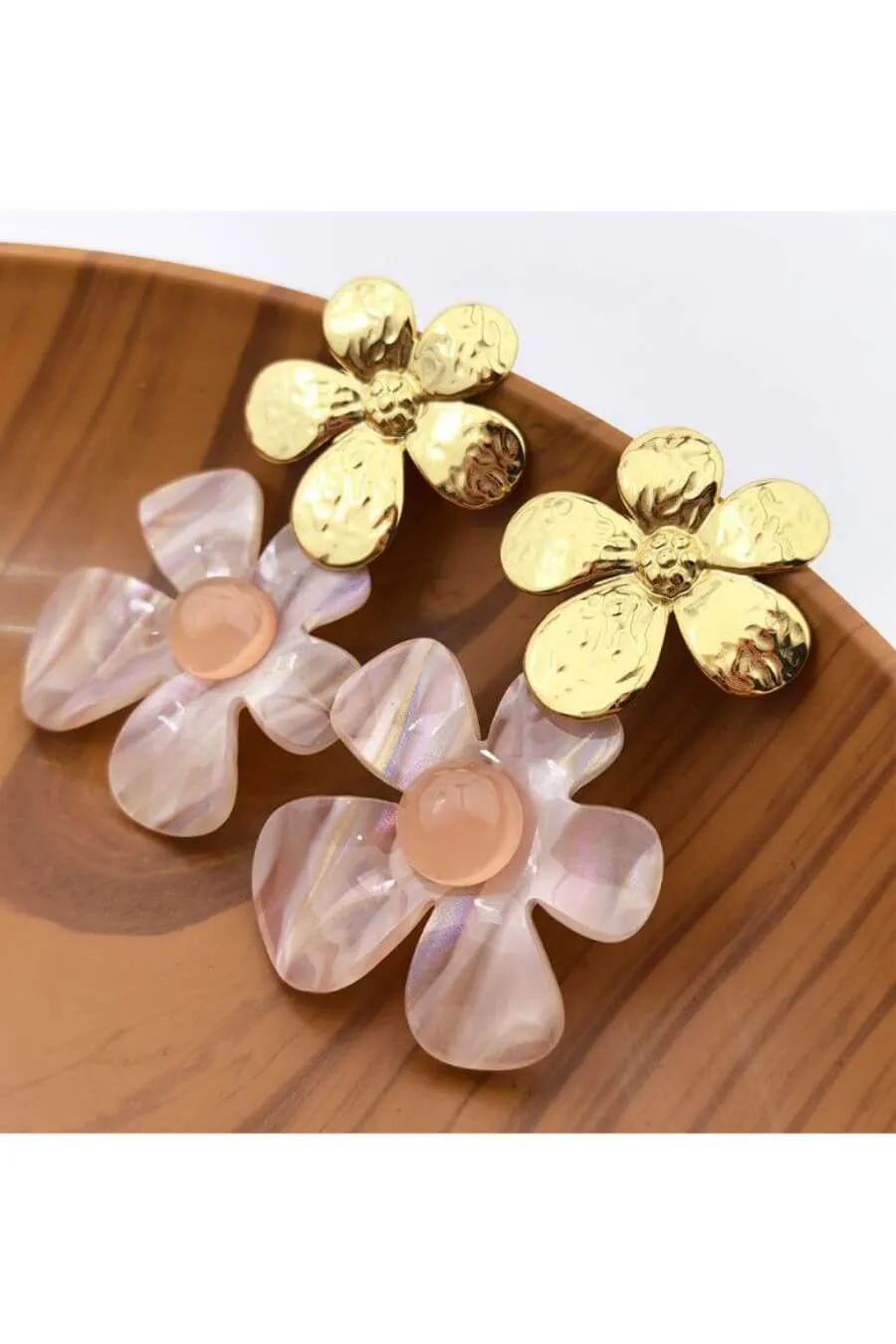 Frangipani Earrings