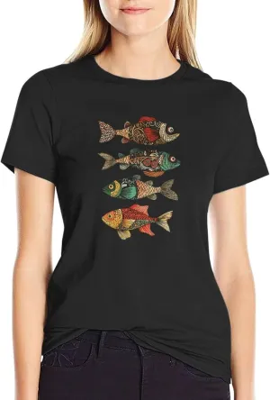 Funny Animal Print Tees Summer 2025 Fashion Shirts for Women Mens 100 Cotton Workout T-Shirt Unisex Couple Tees