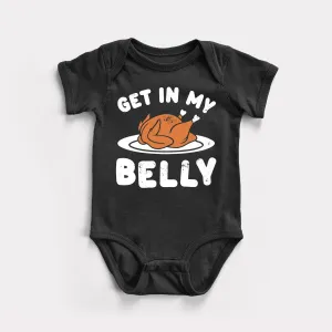 Get In My Belly Baby Bodysuit