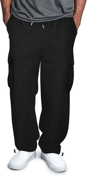 GIERIDUC Cargo Pants for Men Relaxed Fit Black Dress Pants Men Slim Fit Wide Leg Corduroy Pants Mens Stretch Suit Pants Mens
