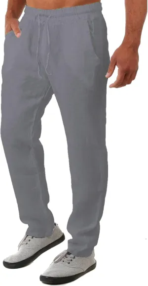 GIERIDUC Men's Drawstring Waist Cargo Pants Mens Cargo Shorts Size 33 Waist Mens Long Underwear Pants Fleece Cargo Pants Men