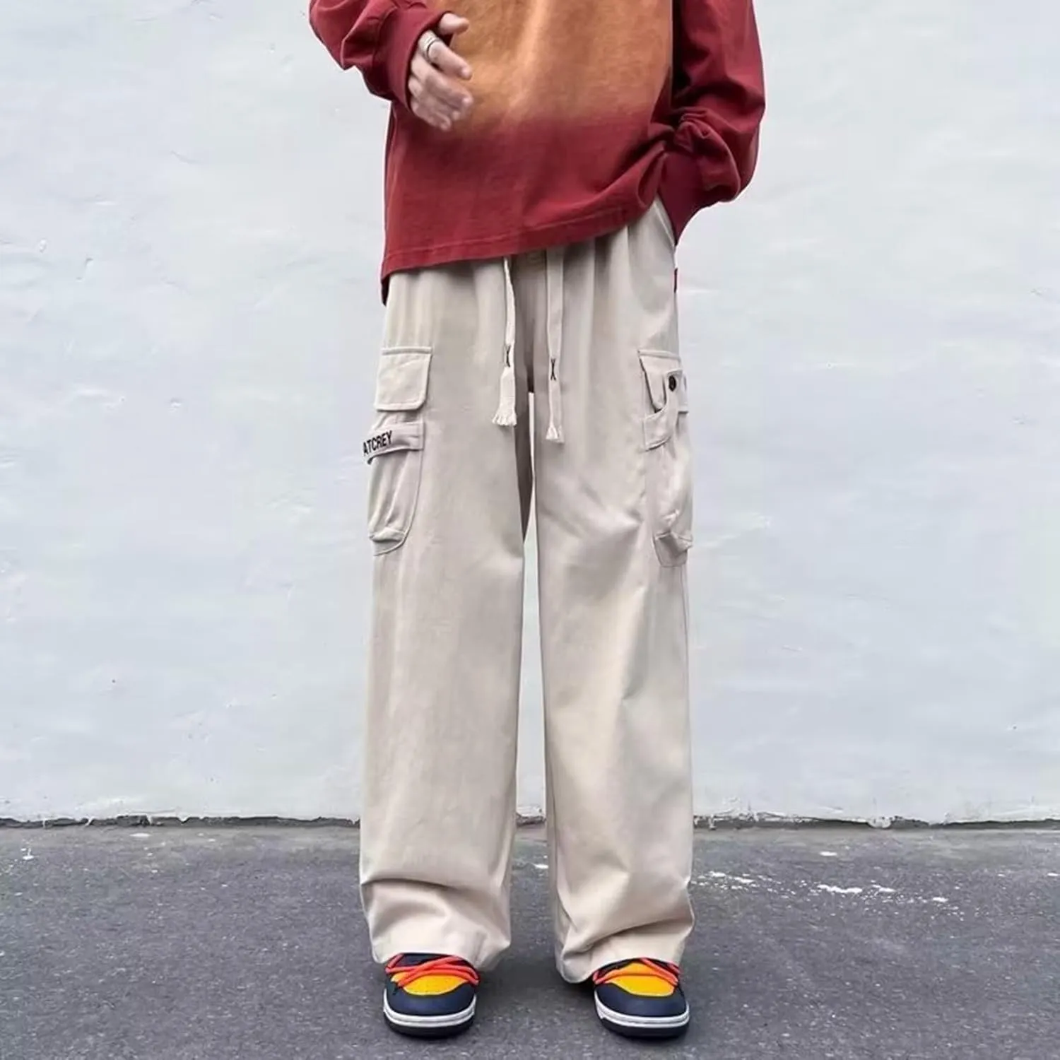 GIERIDUC Mens Joggers Pants Sweatpants Sweatpants That Look Like Khakis Formal Pants for Men Black Long Pants in The Summer