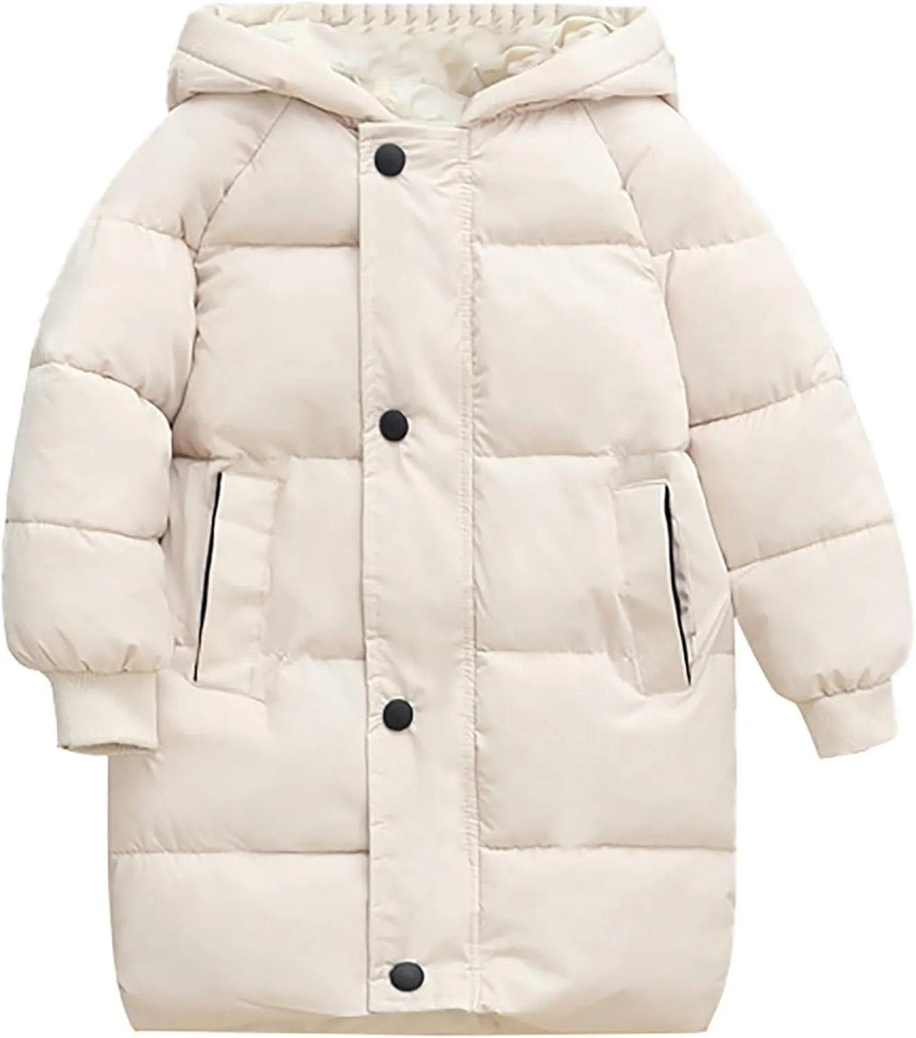 Girl Coats 2t Children's Down Padded Jacket Long Cotton Padded Jacket Baby Children's Big Girls down Winter Jacket