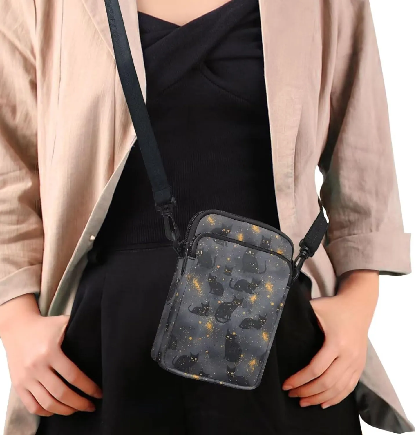 Girls Shoulder Bags Crossbody Messenger Bag Chest Bag Phone Pouch for Travel School