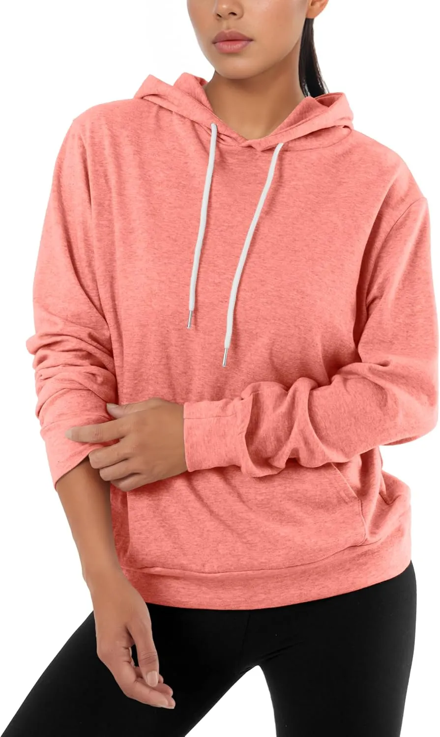 GIVON Women's Essential Pullover Hoodie Lightweight Long Sleeve Comfort Sweatshirt for Everyday Wear