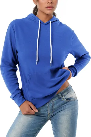 GIVON Women's Essential Pullover Hoodie Lightweight Long Sleeve Comfort Sweatshirt for Everyday Wear