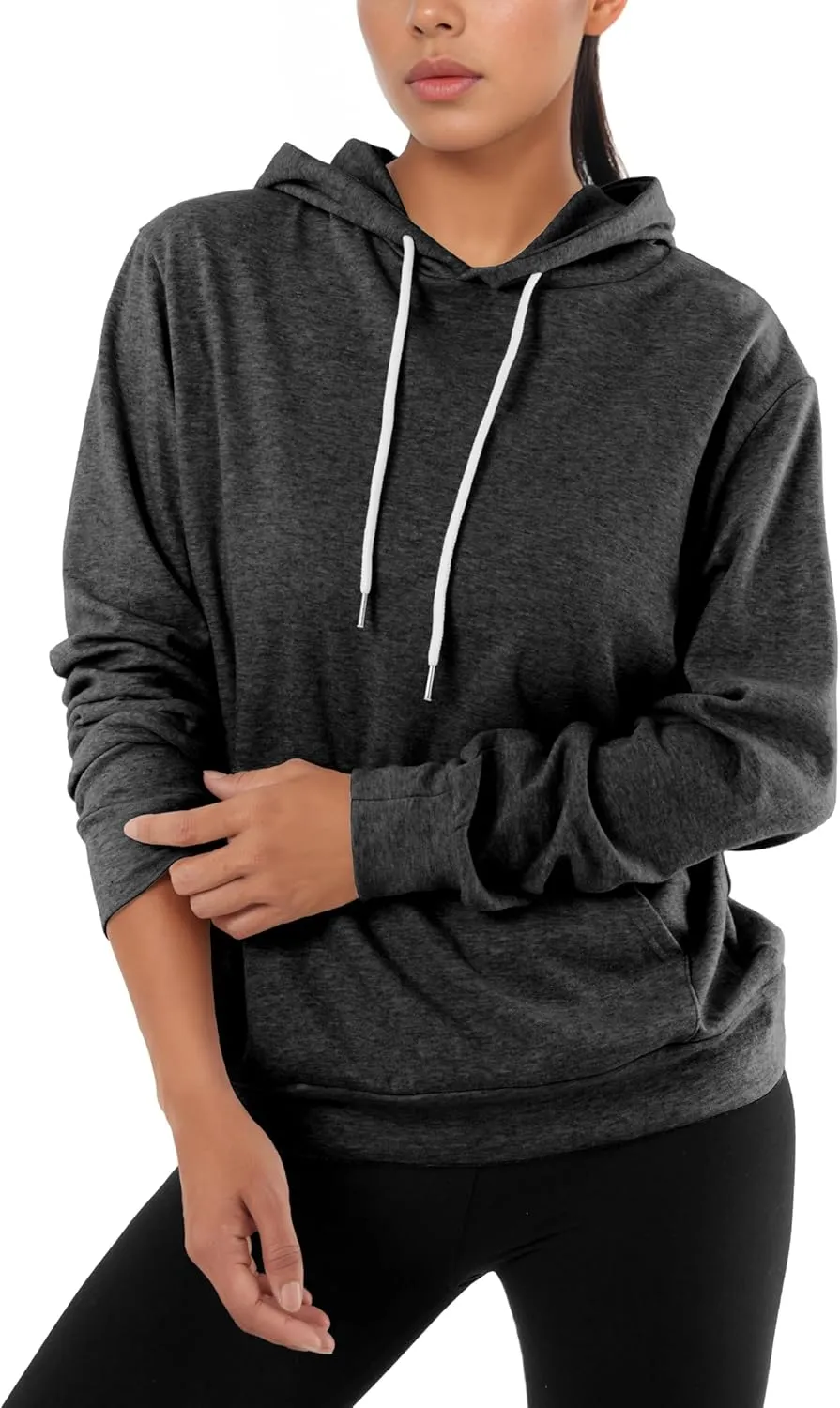 GIVON Women's Essential Pullover Hoodie Lightweight Long Sleeve Comfort Sweatshirt for Everyday Wear