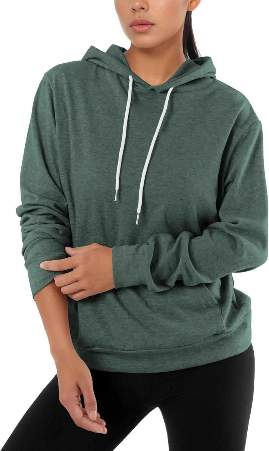 GIVON Women's Essential Pullover Hoodie Lightweight Long Sleeve Comfort Sweatshirt for Everyday Wear