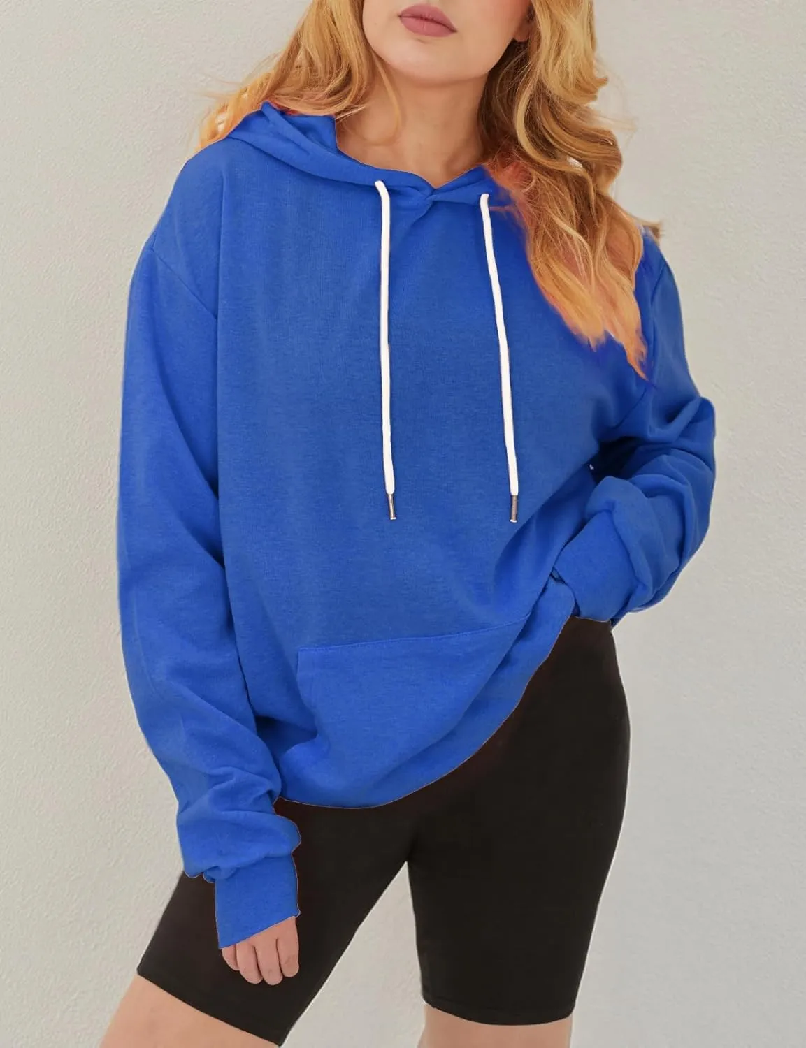 GIVON Women's Essential Pullover Hoodie Lightweight Long Sleeve Comfort Sweatshirt for Everyday Wear